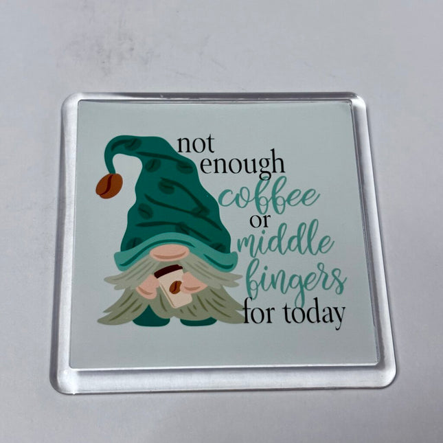 COFFEE GNOME MAGNET