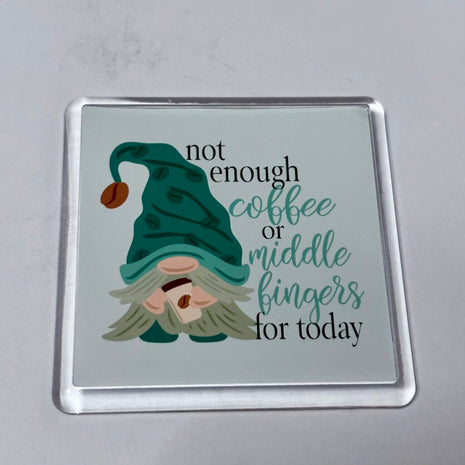 COFFEE GNOME MAGNET