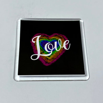 LOVE HEART MAGNET