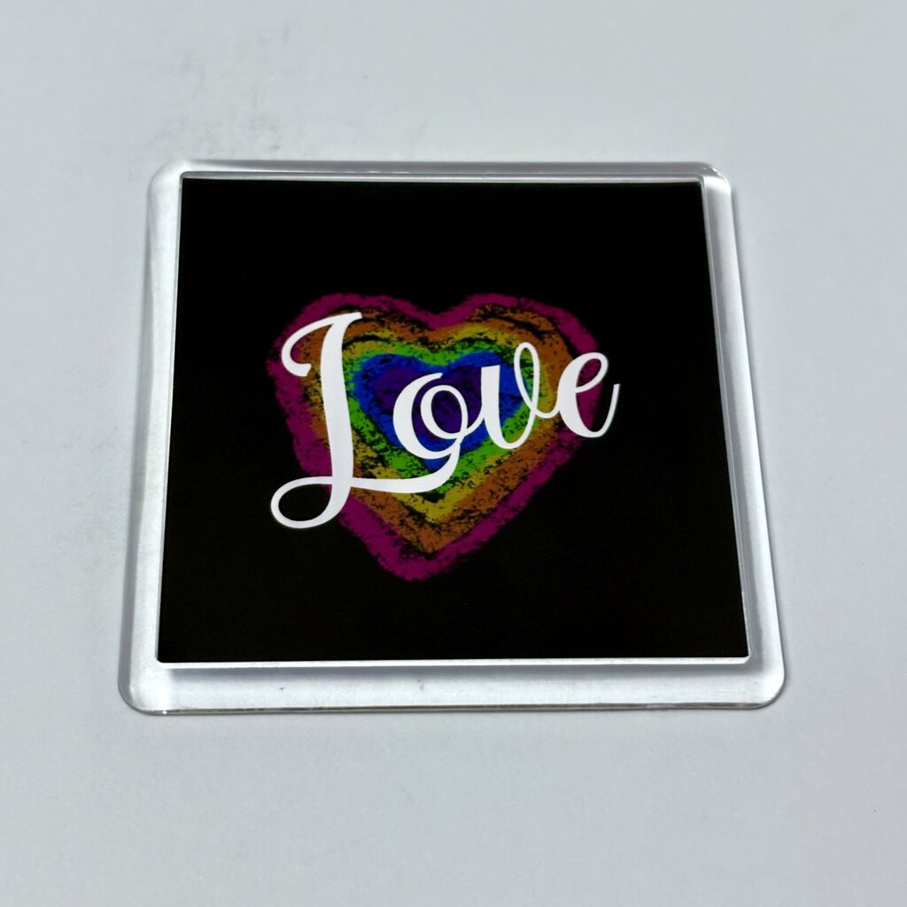 LOVE HEART MAGNET