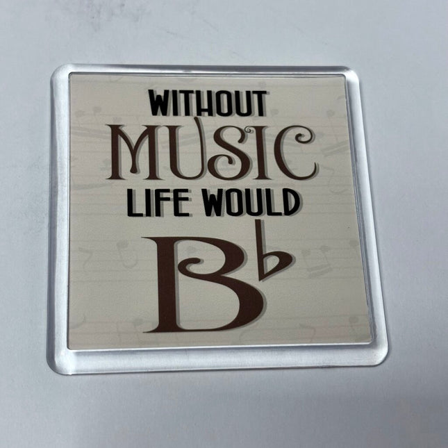 MUSIC FLAT MAGNET