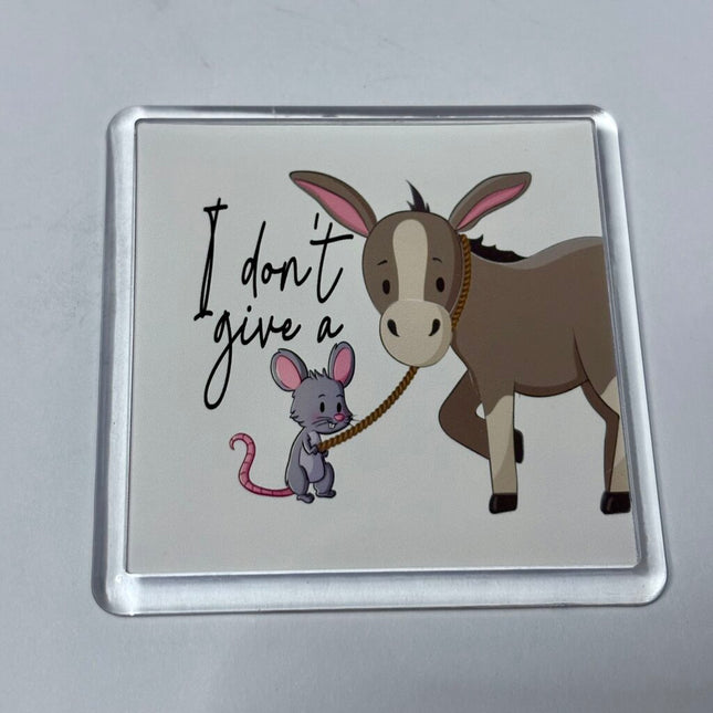 DONT GIVE A RATS #@$ MAGNET