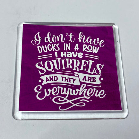 SQUIRRELS MAGNET