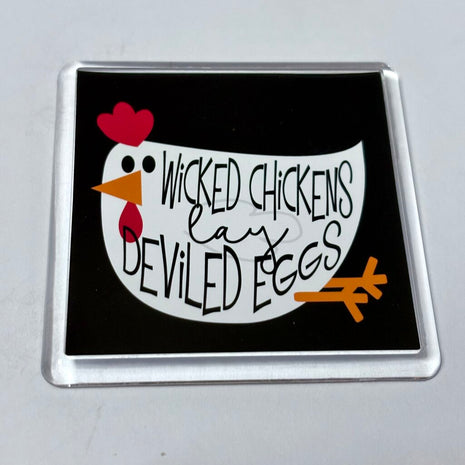 WICKED CHICKEN MAGNET