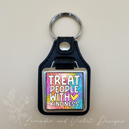 KINDNESS VINYL KEYCHAIN SQUARE