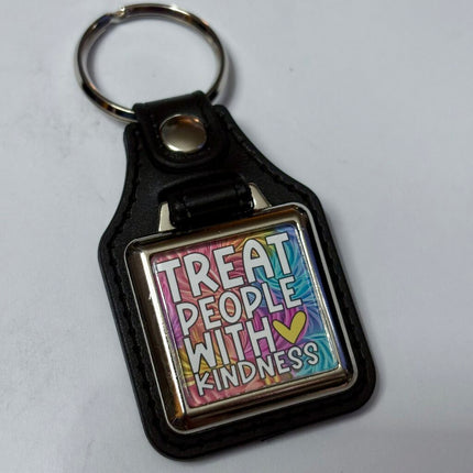 KINDNESS VINYL KEYCHAIN SQUARE
