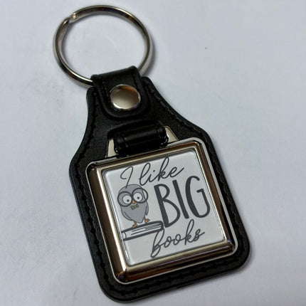 BIG BOOKS VINYL KEYCHAIN SQUARE