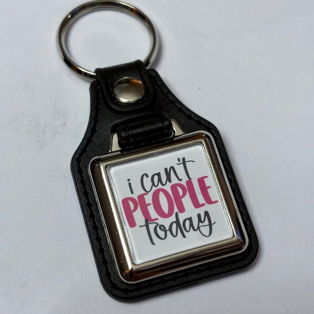 CANT PEOPLE VINYL KEYCHAIN SQUARE