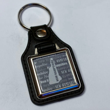 NH GRANITE VINYL KEYCHAIN SQUARE