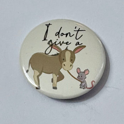 DONT GIVE A RATS #@$ PIN