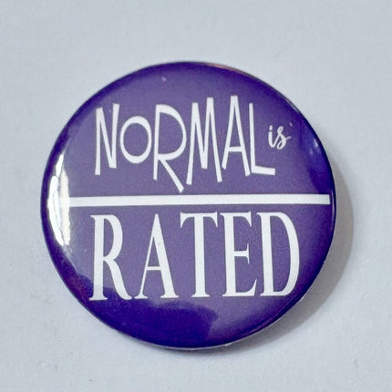 NORMAL IS OVERRATED PIN