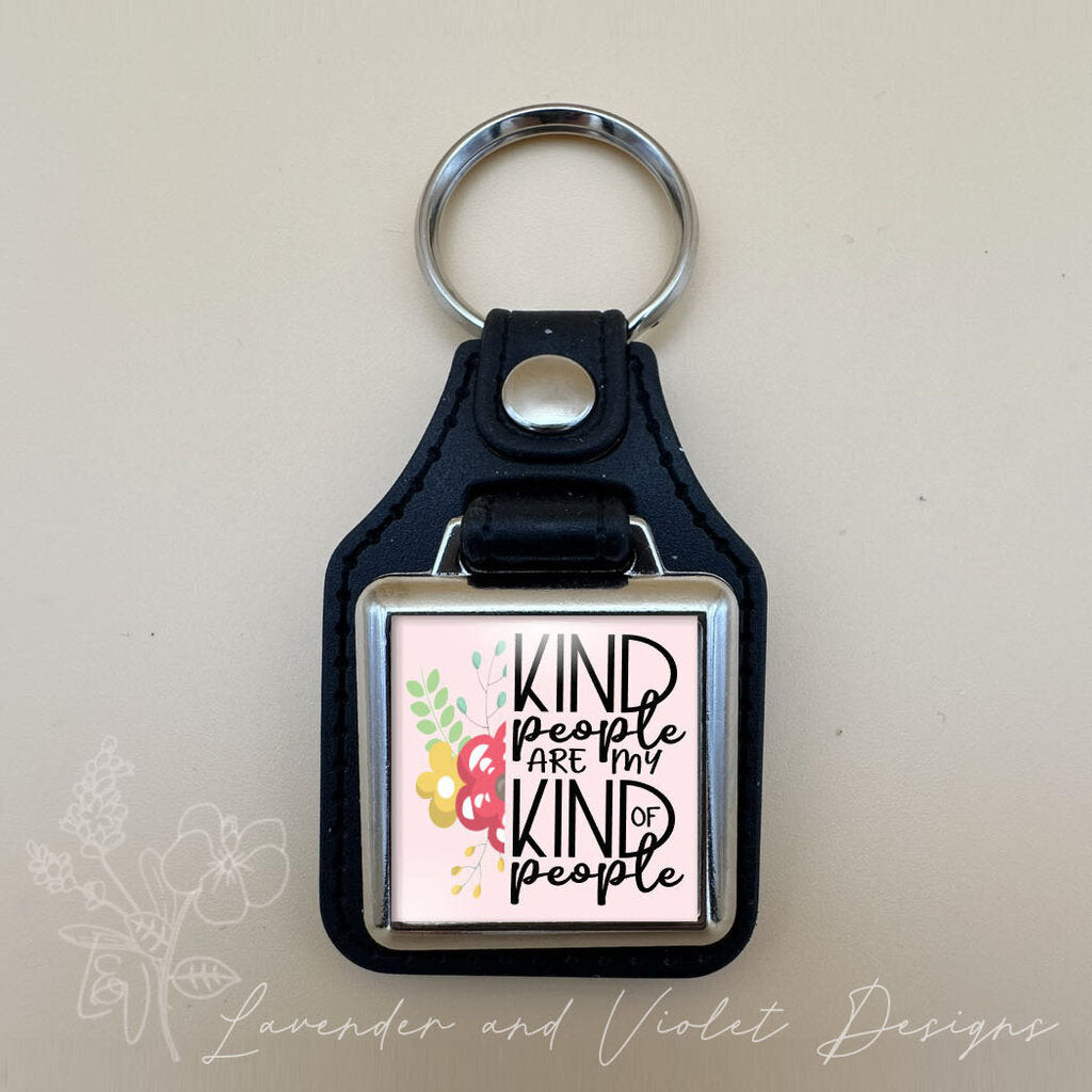 KIND PEOPLE VINYL KEYCHAIN SQUARE