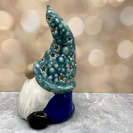 GNOME LANTERN BLOOMIN BLUE