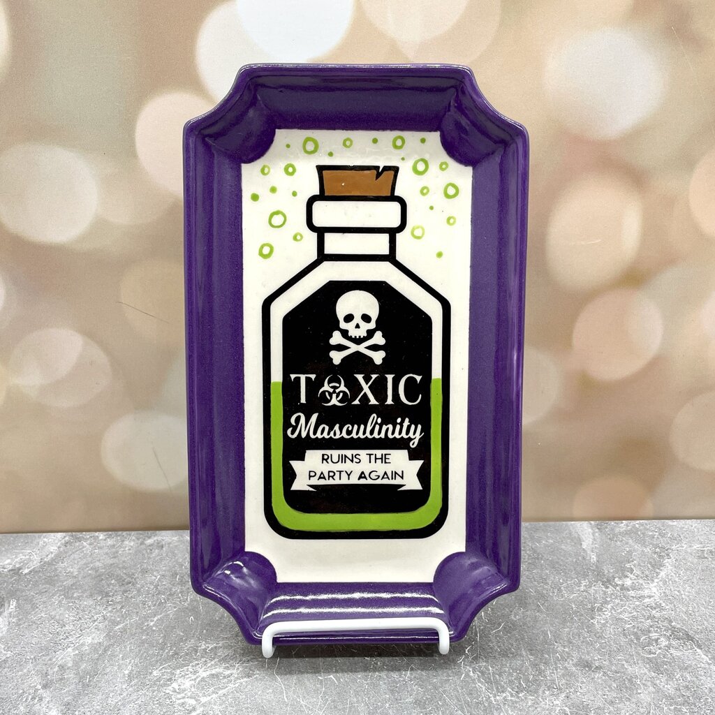 TOXIC MASCULINITY PLATE