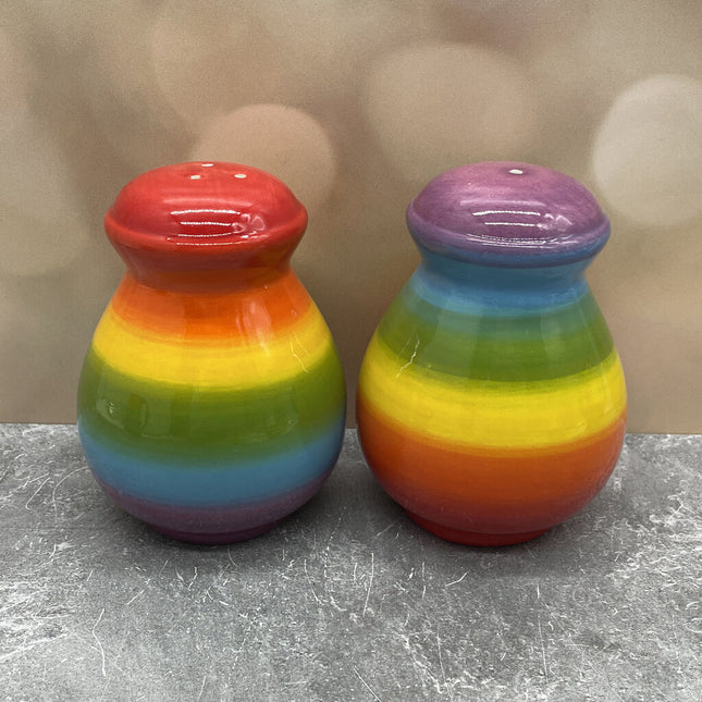 RAINBOW SALT & PEPPER SET
