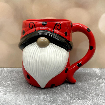 GNOME MUG LADYBUG
