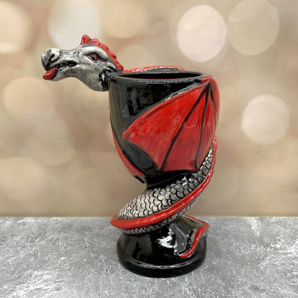DRAGON GOBLET RED