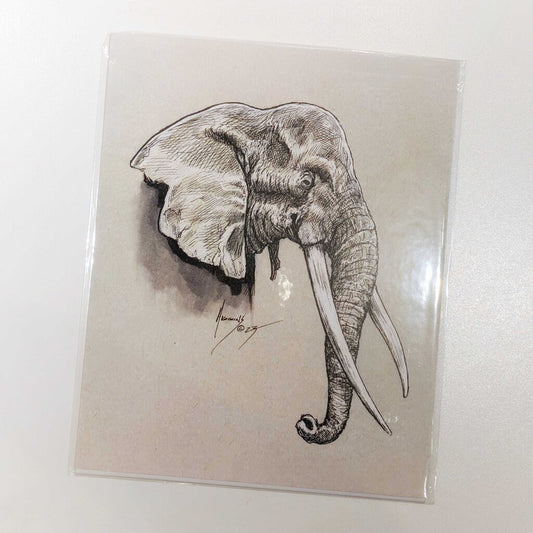 Elephant Art Print