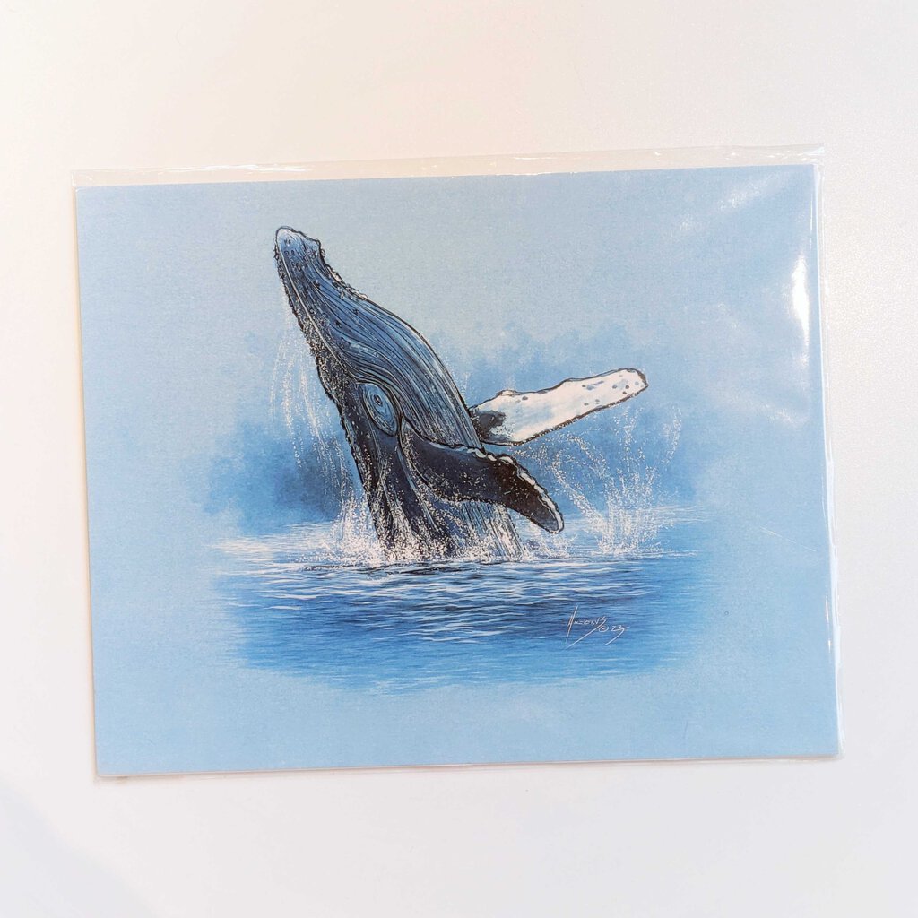 Whale Art Print