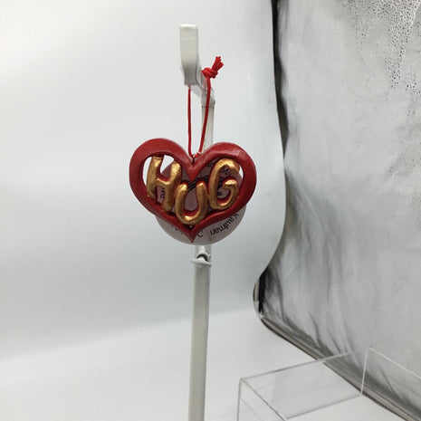 HEART HUG ORNAMENTS