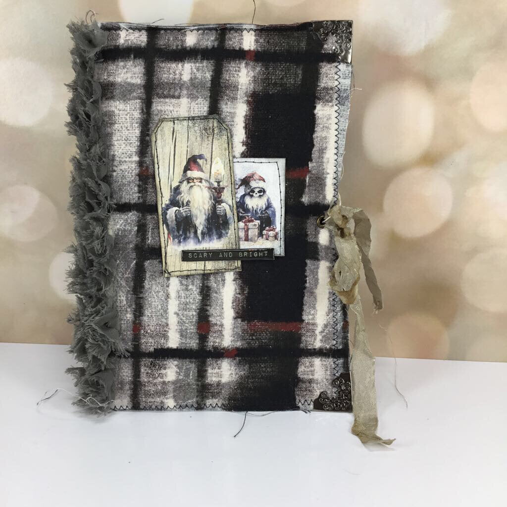 GOTHIC CHRISTMAS handmade journal