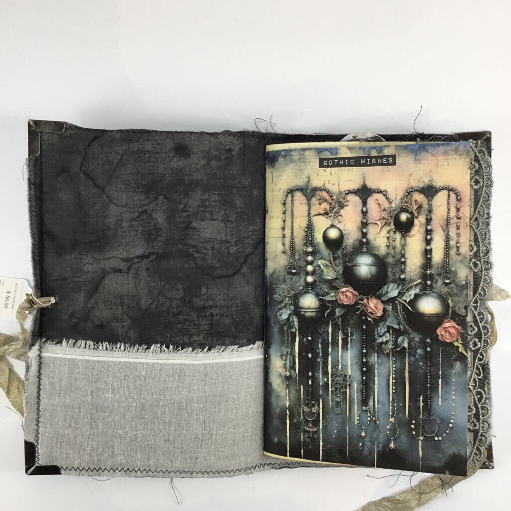 GOTHIC CHRISTMAS handmade journal