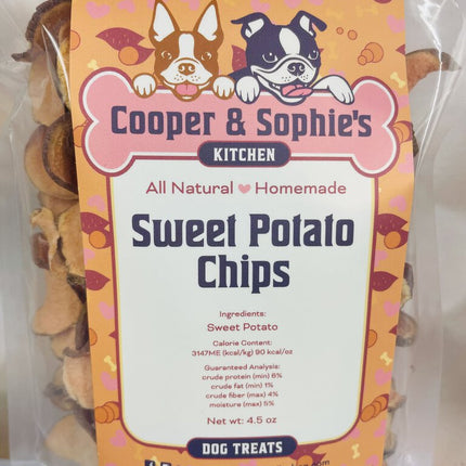 Sweet Potato Chips Dog Treats