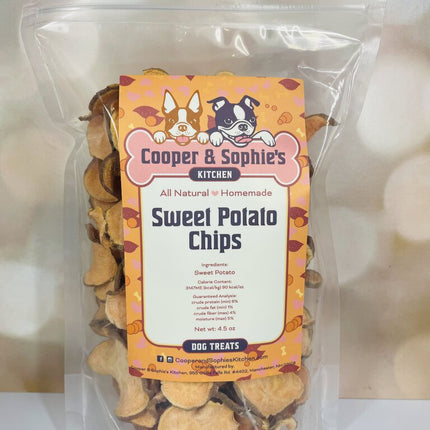 Sweet Potato Chips Dog Treats