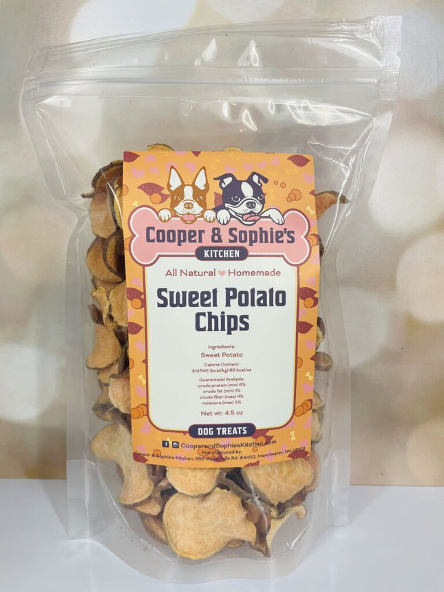 Sweet Potato Chips Dog Treats
