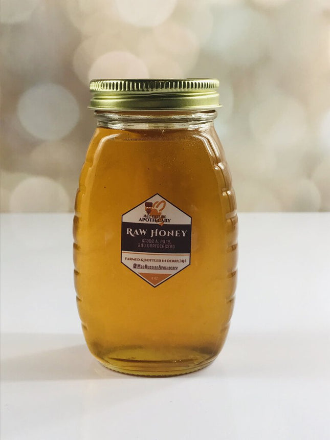 Local Raw Honey - Half Pound
