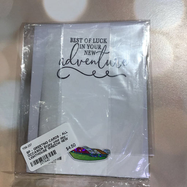 Enjoy your day - LIGHTHOUSE WINDOW NEW ADVENTURE