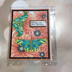 Butterfly wishes & flower petal kisses - view 1