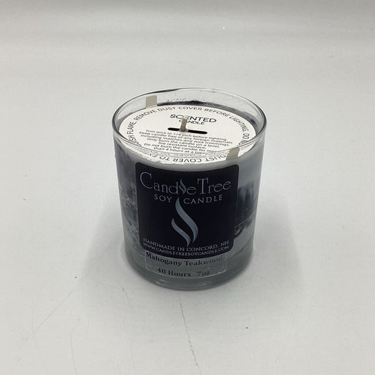 MAHOGANY TEAKWOOD SOY WAX CANDLE