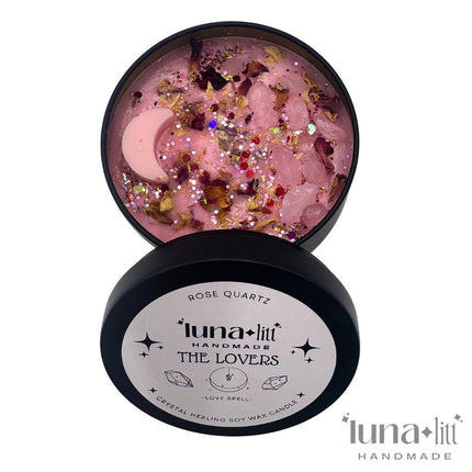 The Lovers Tarot Candle Tin