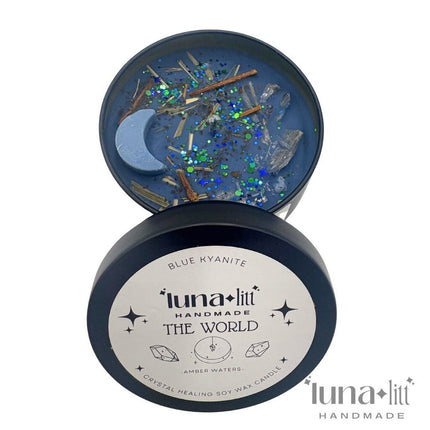 The World Tarot Candle Tin