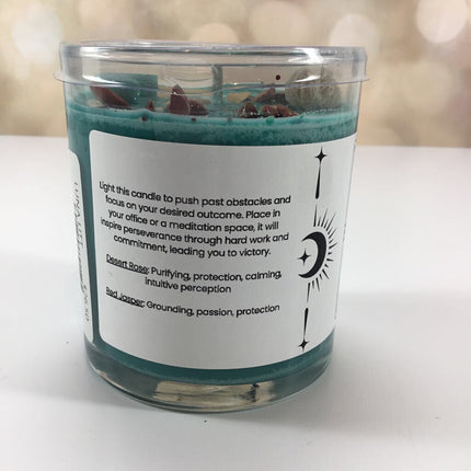 The Chariot Tarot Tumbler Candle