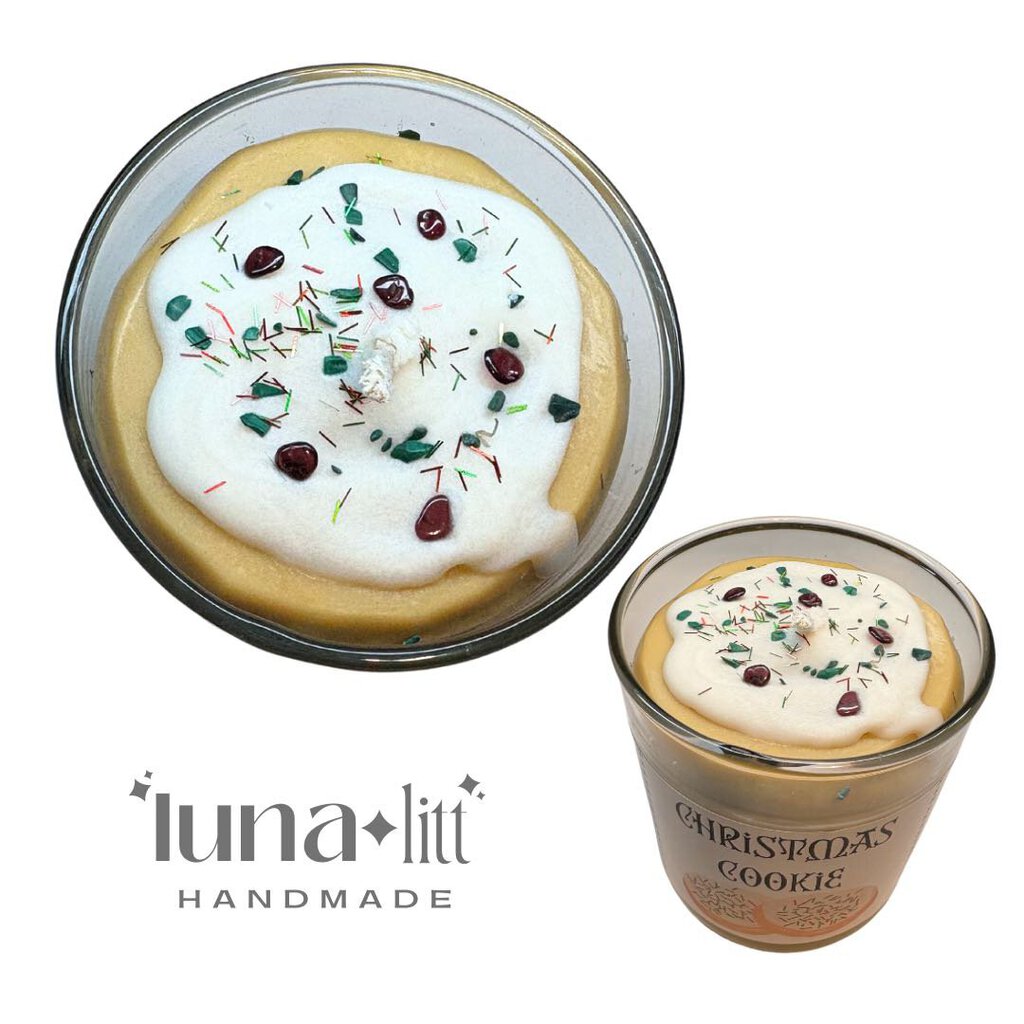 TUMBLER CANDLE CHRISTMAS COOKIE LUNALITT