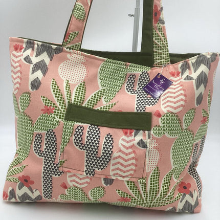 PINK CACTUS TOTE