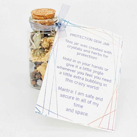 Gem Spell Jar - Protection