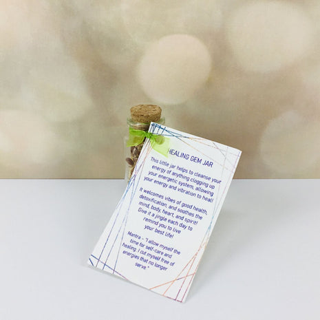 HEALTHHEALING GEM JAR