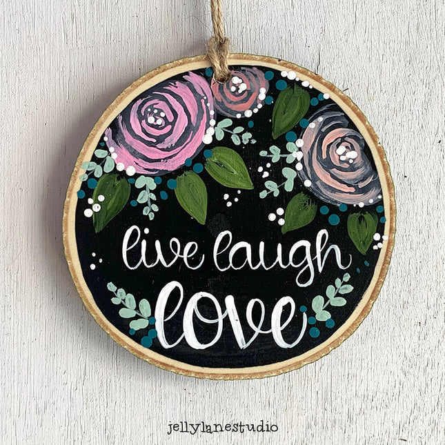 LIVE LAUGH LOVE ornament
