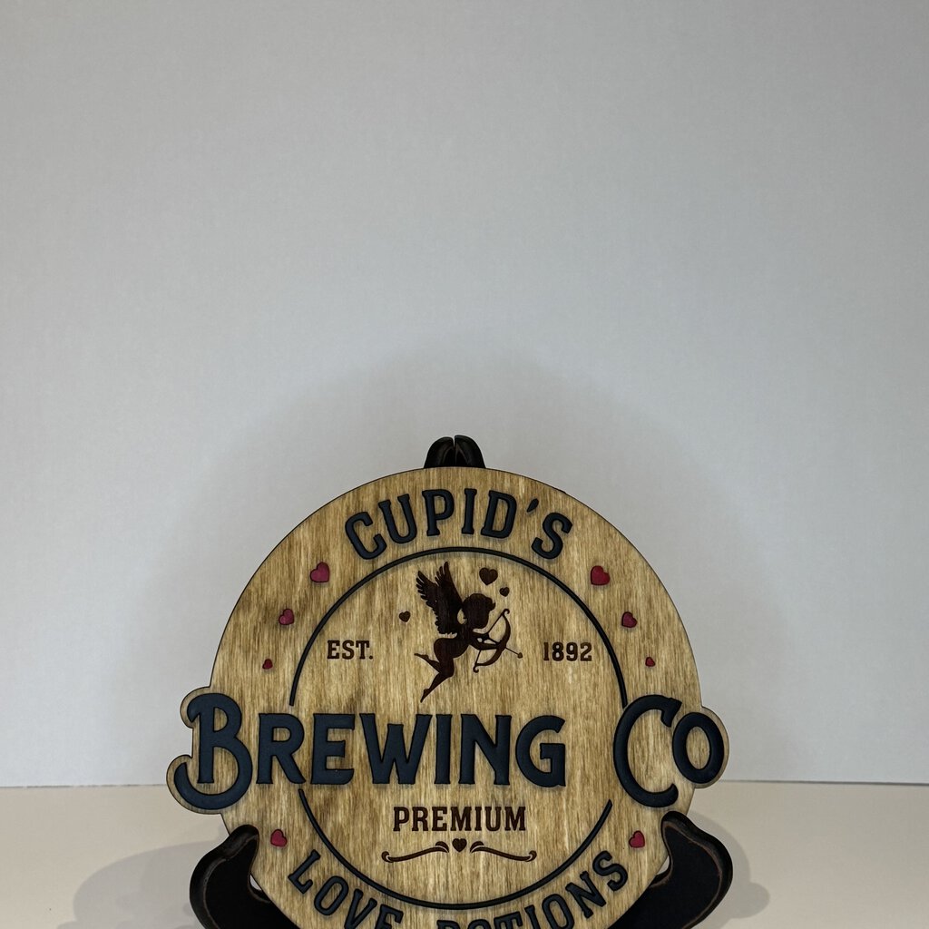 CUPIDS BREWING CO SIGN