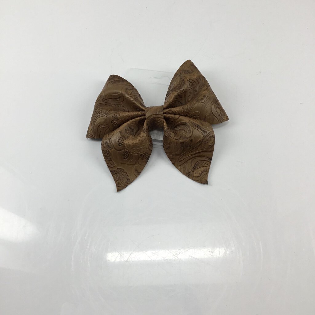 Embossed Hair Bow