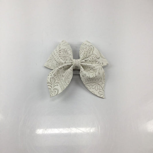 Embossed Hair Bow