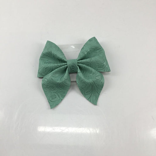 Embossed Hair Bow