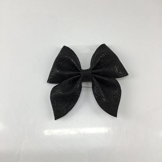 Embossed Hair Bow