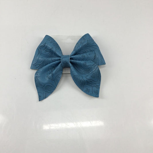 Embossed Hair Bow