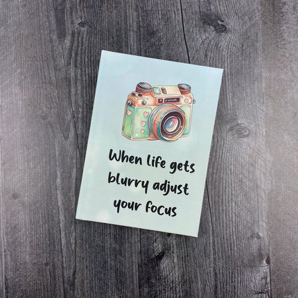 Adjust Your Focus Journal