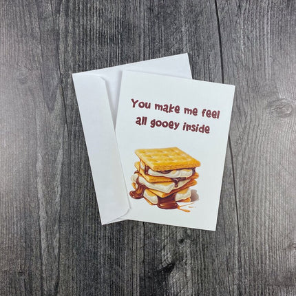 All Gooey Inside Greeting Card
