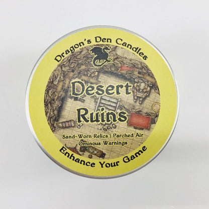 DESERT RUINS - Tin - Dragon's Den Candles